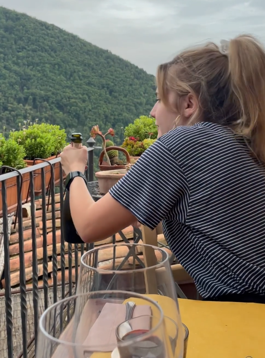 Rosalie Vaillancourt est en voyage de noces et les photos donnent envie de prendre l'avion pour l'Italie