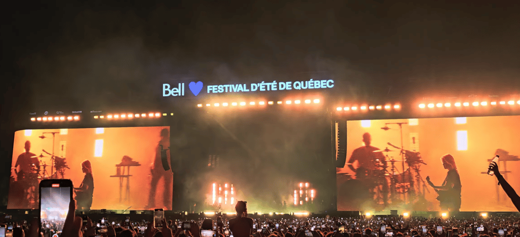 Post Malone met le feu aux plaines d'Abraham