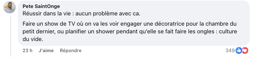 Luc Poirier prend la défense de sa femme suite à son passage à Tout le monde en parle 