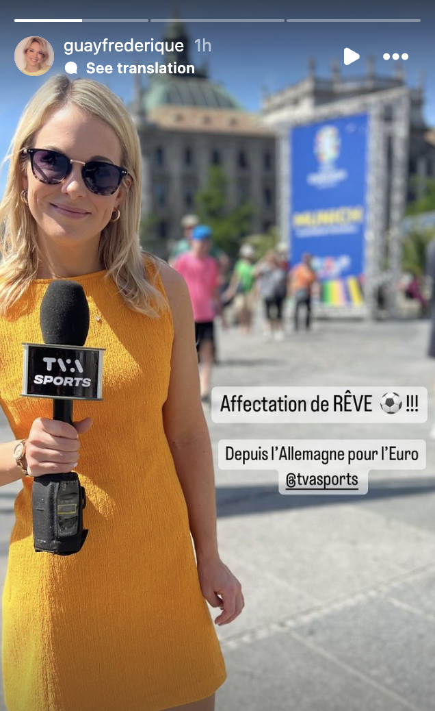 Frédérique Guay annonce son grand retour à TVA Sports