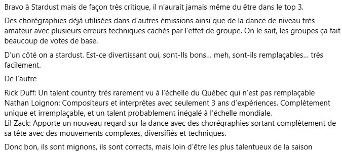 Controverse à Quel talent! après avoir dévoilé qui remporte la victoire