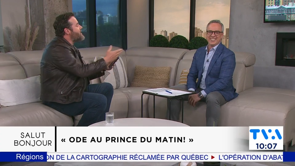 Antoine Bertrand crée le malaise de l'année à Salut Bonjour et Gino Chouinard ne sait pas où se mettre