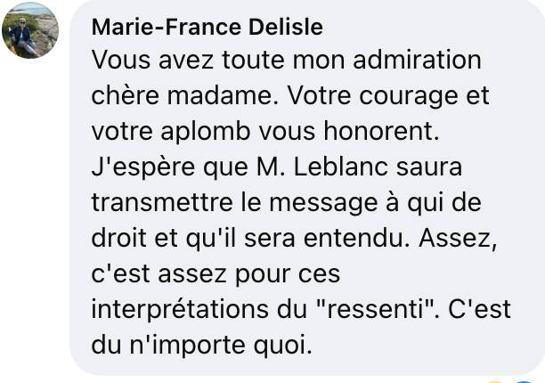 Les internautes envoient de puissants messages à Sylvie Guertin à Tout le monde en parle 