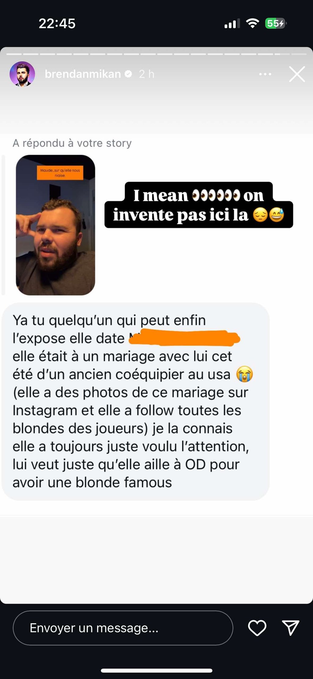 Le compte Instagram de Maude d'Occupation Double envahi par des commentaires de fans furieux