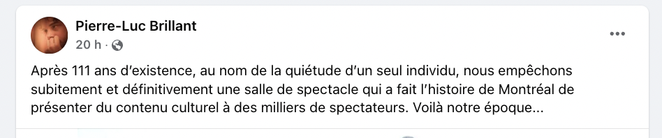 Arnaud Soly pète sa coche suite à la fermeture du La Tulipe en raison d'un voisin mécontent du bruit