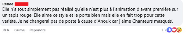 Anouk Meunier se fait sévèrement critiquer par des fans de Chanteurs masqués