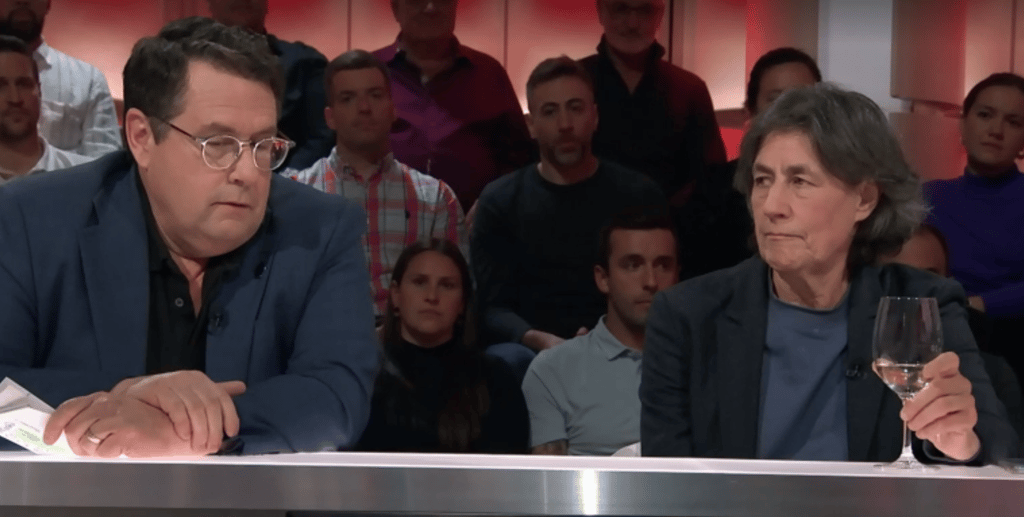 Bernard Drainville s'est fait solidement confronter par Julie Le Breton à Tout le monde en parle