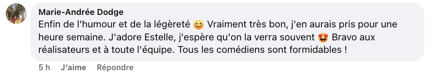 Les cotes d'écoute de la nouvelle comédie Passez au salon  de TVA viennent de sortir et c'est un succès sur toute la ligne!