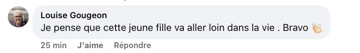 Le public de Tout le monde en parle tombe sous le charme de la jeune Marguerite Laurence du film Mlle Bottine