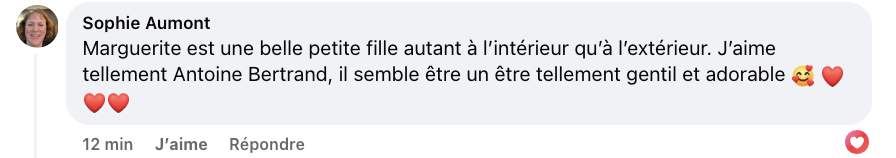 Le public de Tout le monde en parle tombe sous le charme de la jeune Marguerite Laurence du film Mlle Bottine