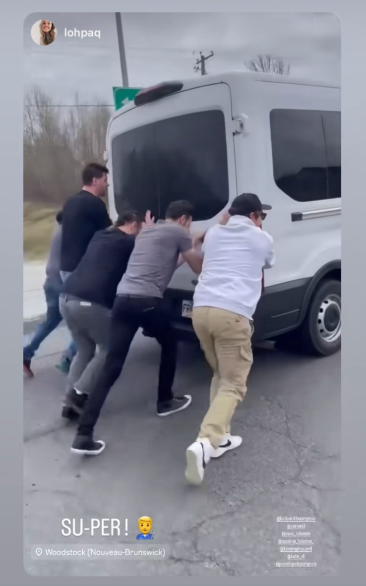 Ludovick Bourgeois, victime d'un malheureux incident en se rendant à un spectacle