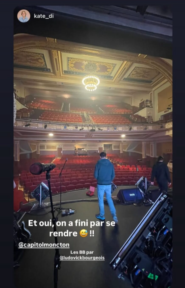 Ludovick Bourgeois, victime d'un malheureux incident en se rendant à un spectacle