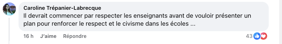 Une phrase de Bernard Drainville pendant son entrevue à Tout le monde en parle fait réagir les internautes