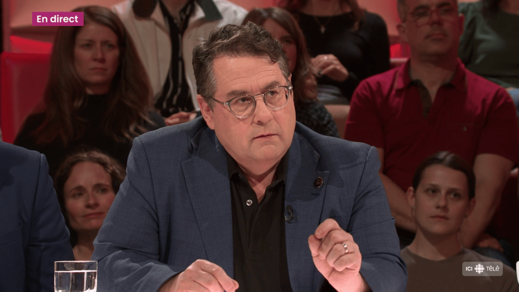 Une phrase de Bernard Drainville pendant son entrevue à Tout le monde en parle fait réagir les internautes