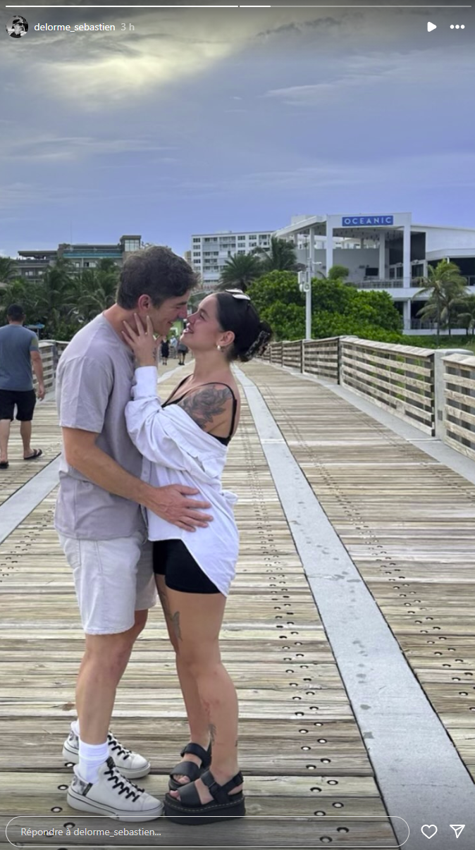 Sébastien Delorme partage une première photo de couple avec sa nouvelle amoureuse