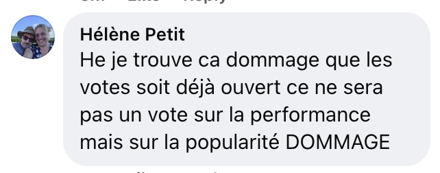 Un commentaire revient souvent après le lancement des votes de Star Académie ce mardi