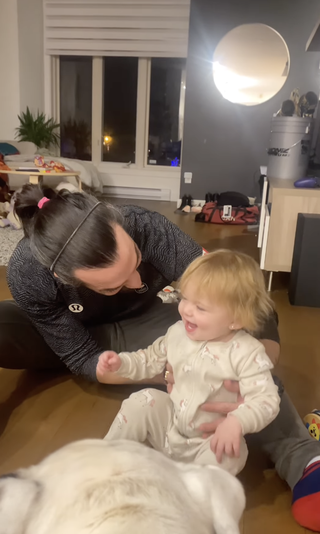 Charles Hamelin et Geneviève Tardif annonce une grande nouvelle pour leur fille