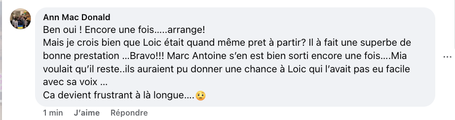 Véritable choc à Star Académie après l'élimination de Loïc malgré une performance exceptionnelle