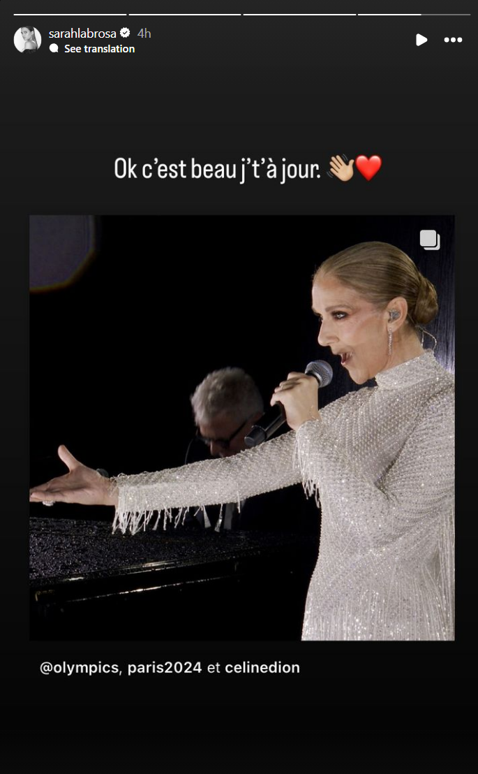 Plusieurs vedettes réagissent à la performance titanesque de Céline Dion