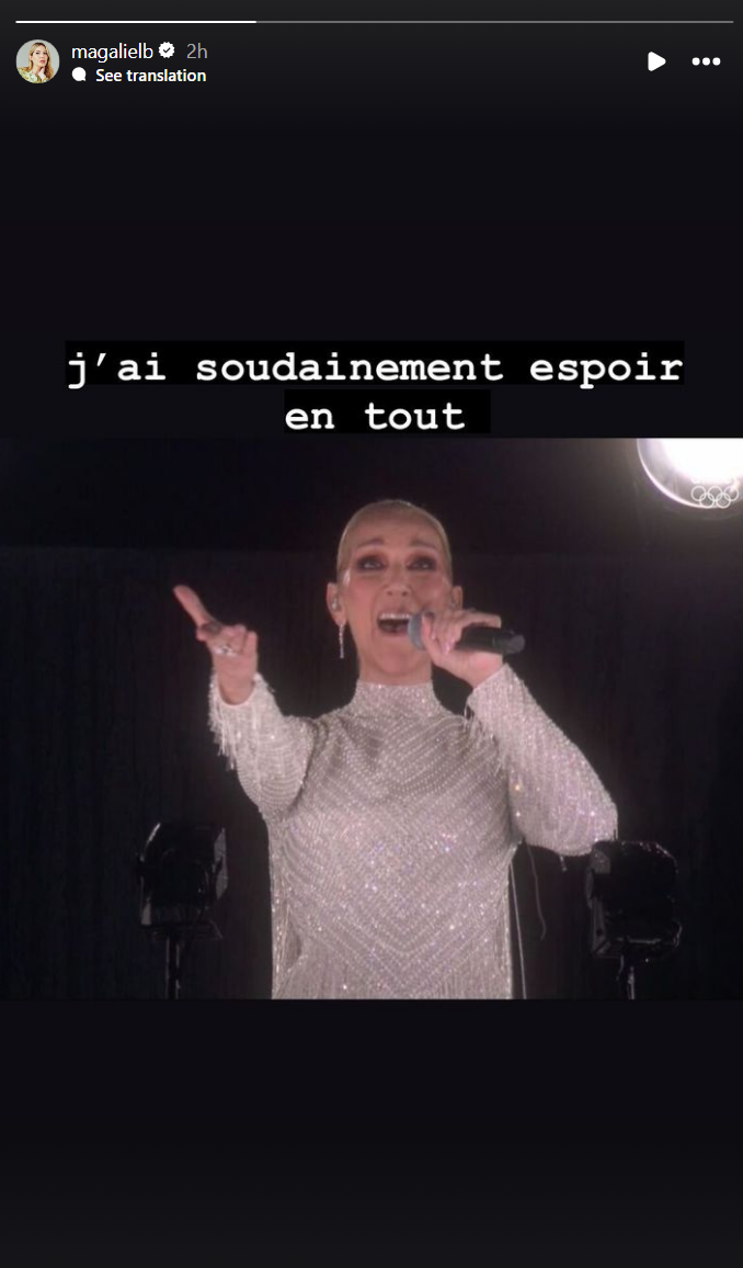 Plusieurs vedettes réagissent à la performance titanesque de Céline Dion