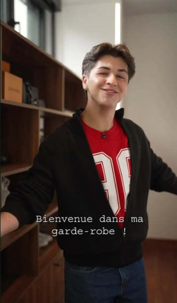 Marc-Antoine Delage dévoile ce qu'il y a dans son garde-robe et il y a de grosses surprises 