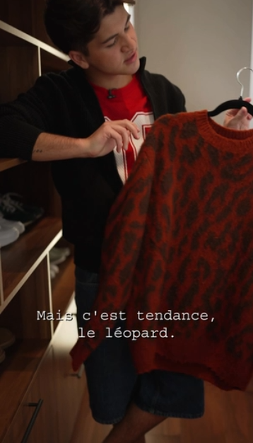 Marc-Antoine Delage dévoile ce qu'il y a dans son garde-robe et il y a de grosses surprises 