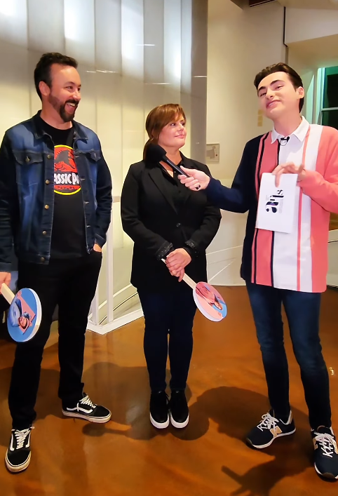 Patricia Paquin partage une adorable photo de son fils Benjamin en coulisse d'un spectacle