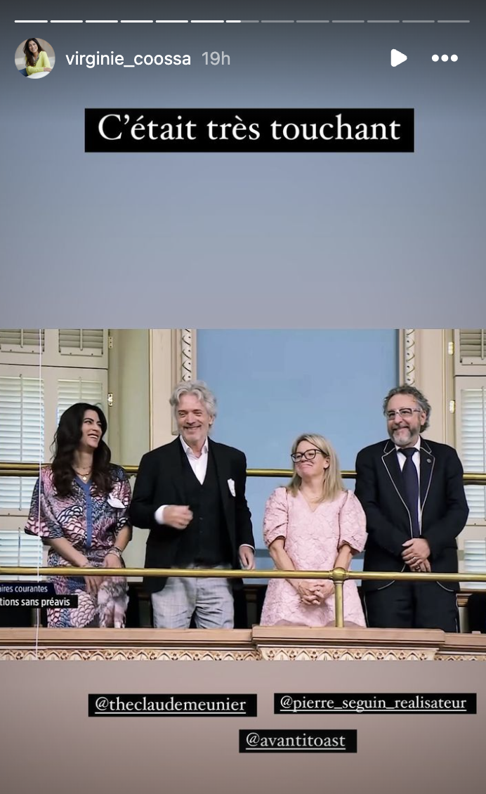 Claude Meunier et La Petite Vie honorés à l'Assemblée Nationale