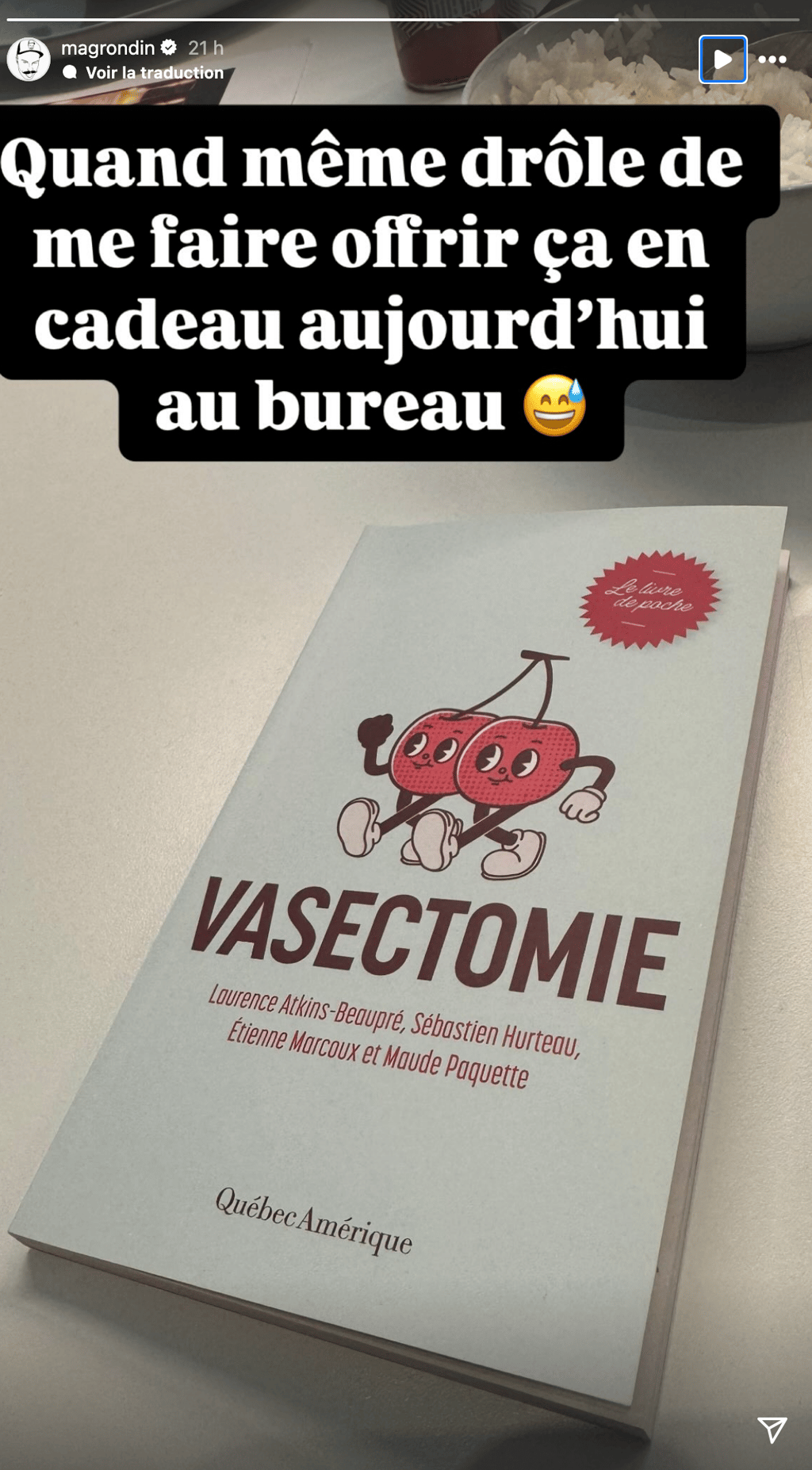 Sarah-Jeanne Labrosse donne davantage de détails à propos de sa grossesse