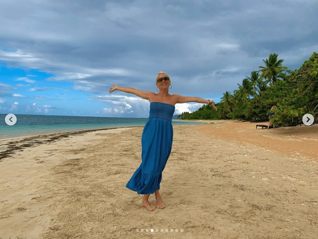 Mariloup Wolfe rayonne sur ses nouvelles photos de voyage sous le soleil avec ses garçons