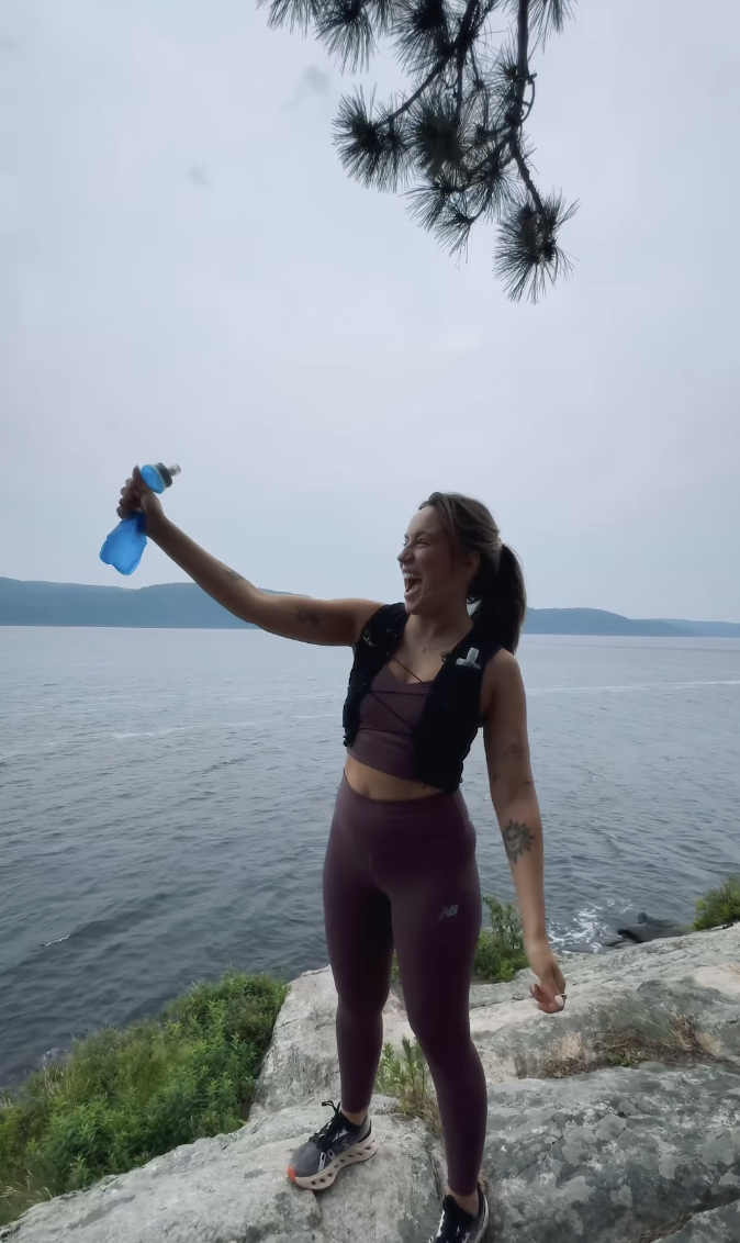 Géraldine Lamarche de Salut Bonjour fait tourner les têtes pendant ses vacances au Québec