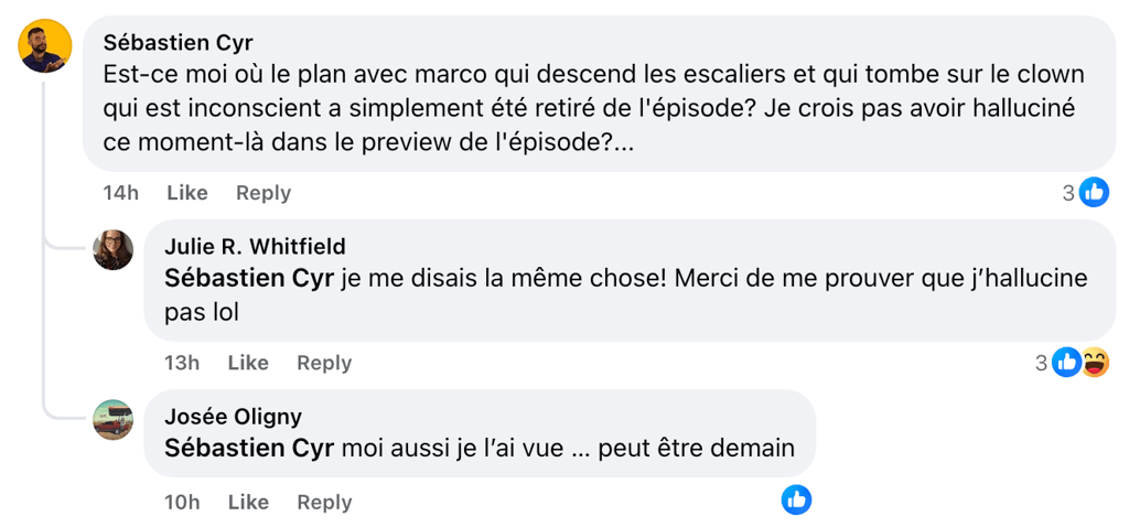 Confusion totale chez les téléspectateurs de STAT depuis lundi soir