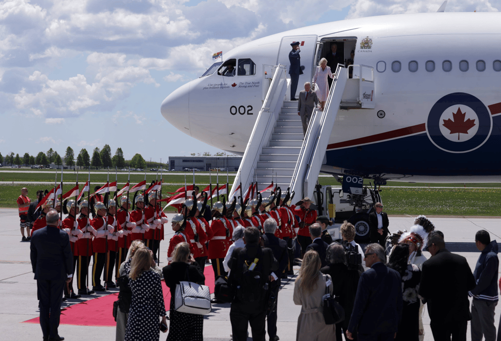 Le roi Charles III est arrivé au Canada et un détail retient énormément l'attention