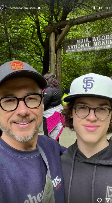 10 photos de Stéphane Rousseau avec son amoureuse et son fils