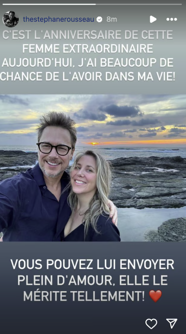 10 photos de Stéphane Rousseau avec son amoureuse et son fils