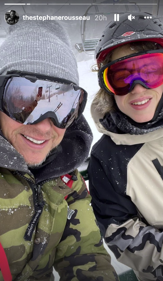 10 photos de Stéphane Rousseau avec son amoureuse et son fils