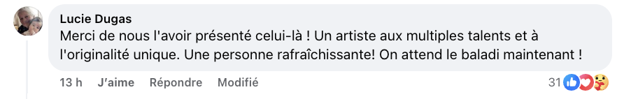 Robin-Joël Cool nous a offert l'entrevue la plus rafraîchissante de l'année à Tout le monde en parle