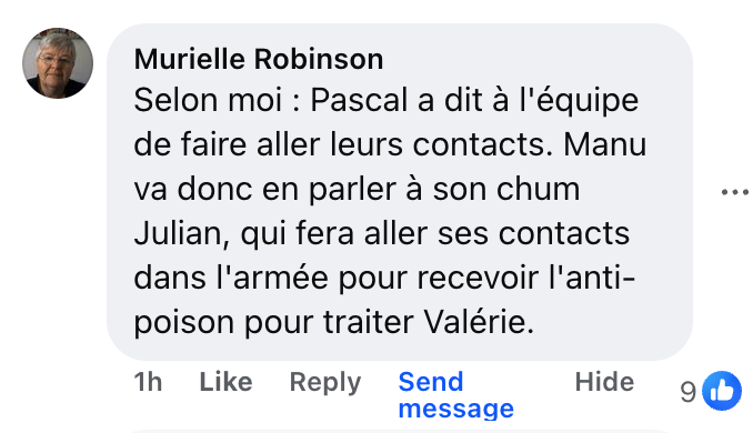 Une fan de STAT croit savoir comment l'équipe va sauver Valérie de sa morsure d'araignée 