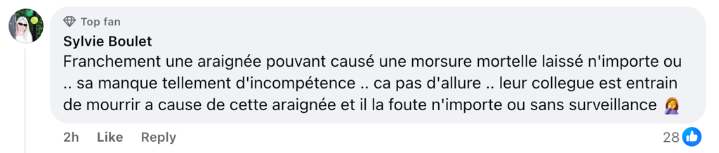 Les fans de STAT sont furieux de cette situation qui manque beaucoup de vraisemblance 