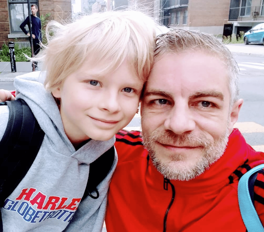 Hubert Proulx s'amène dans un nouveau projet avec son fils de 12 ans