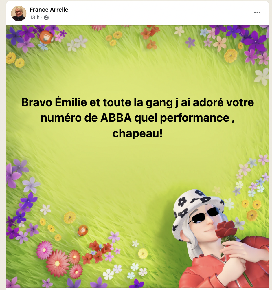 Émily Bégin a servi une véritable leçon aux Académiciens avec son numéro de dimanche soir à Star Académie