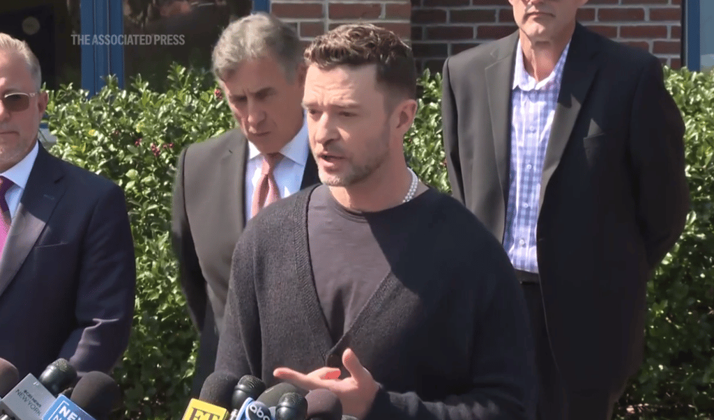 Justin Timberlake plaide coupable