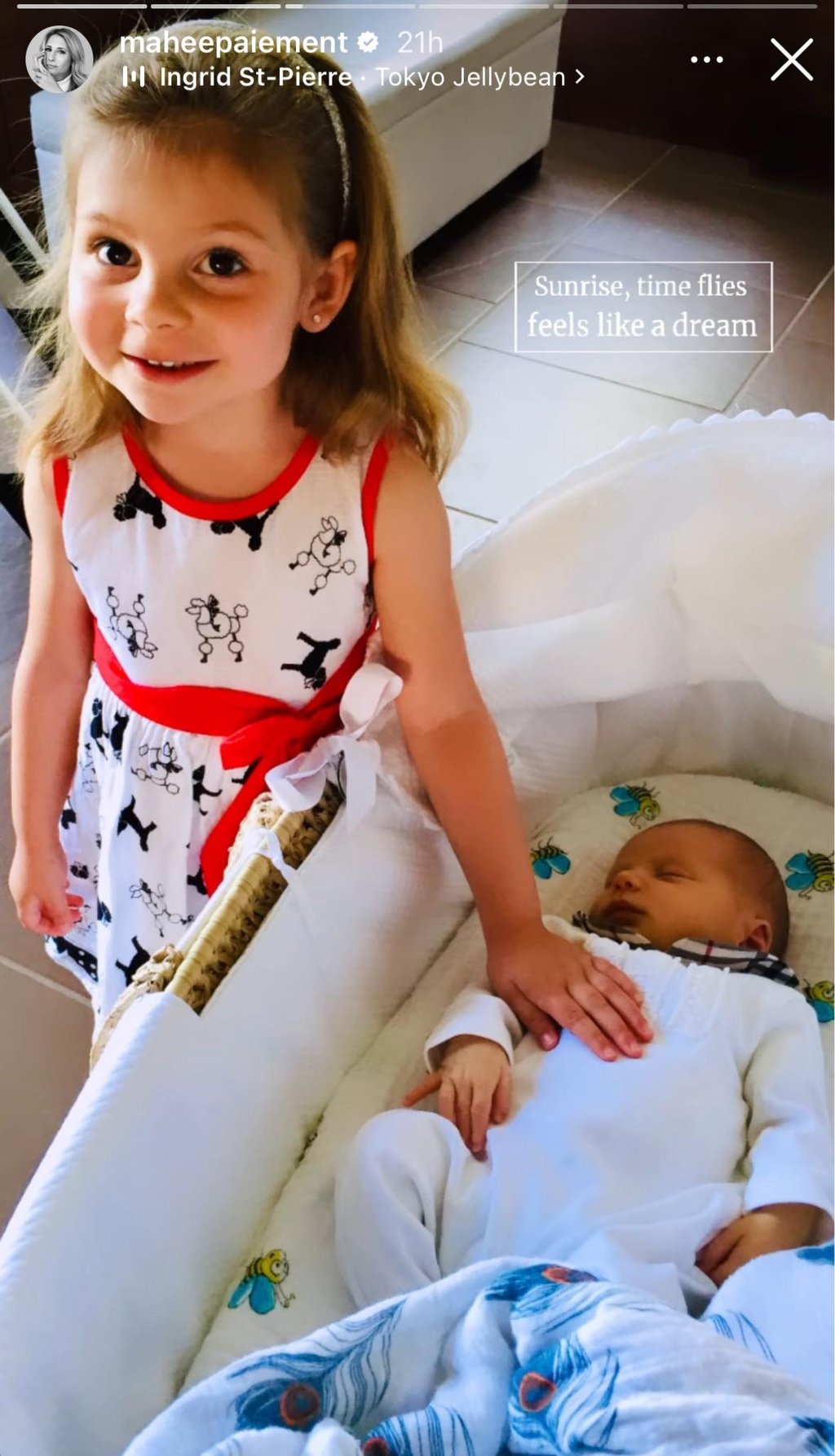 Mahée Paiement partage de magnifique photo pour l'anniversaire de son fils