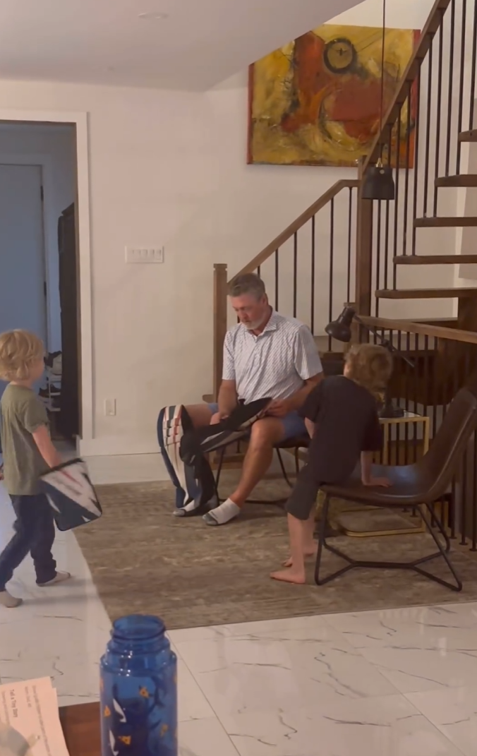 Patrick Roy vit un moment magique avec ses petits-fils