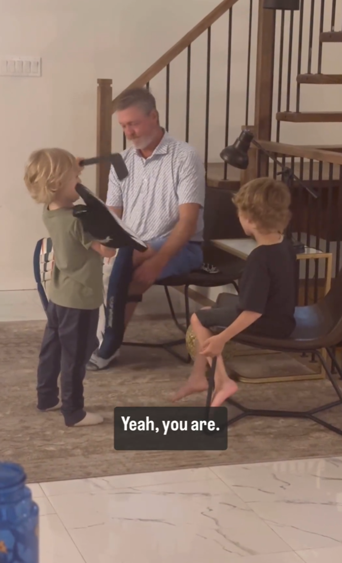 Patrick Roy vit un moment magique avec ses petits-fils