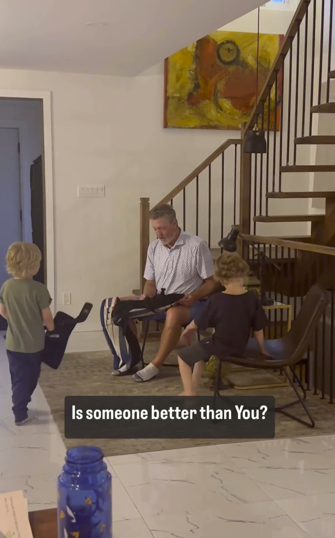 Patrick Roy vit un moment magique avec ses petits-fils