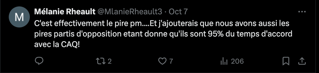 «Quand est-ce qu'on le sacre dehors?» Luc Lavoie ramasse François Legault en direct à la télé