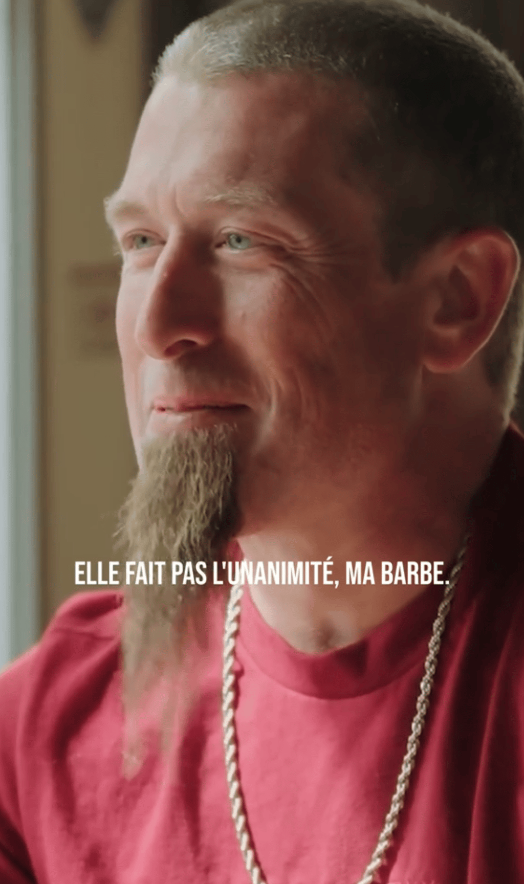 La barbichette d'un candidat de l'émission Coeur de Trucker fait grandement réagir 