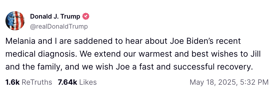 Le bureau de Joe Biden fait une annonce majeure concernant son état de santé