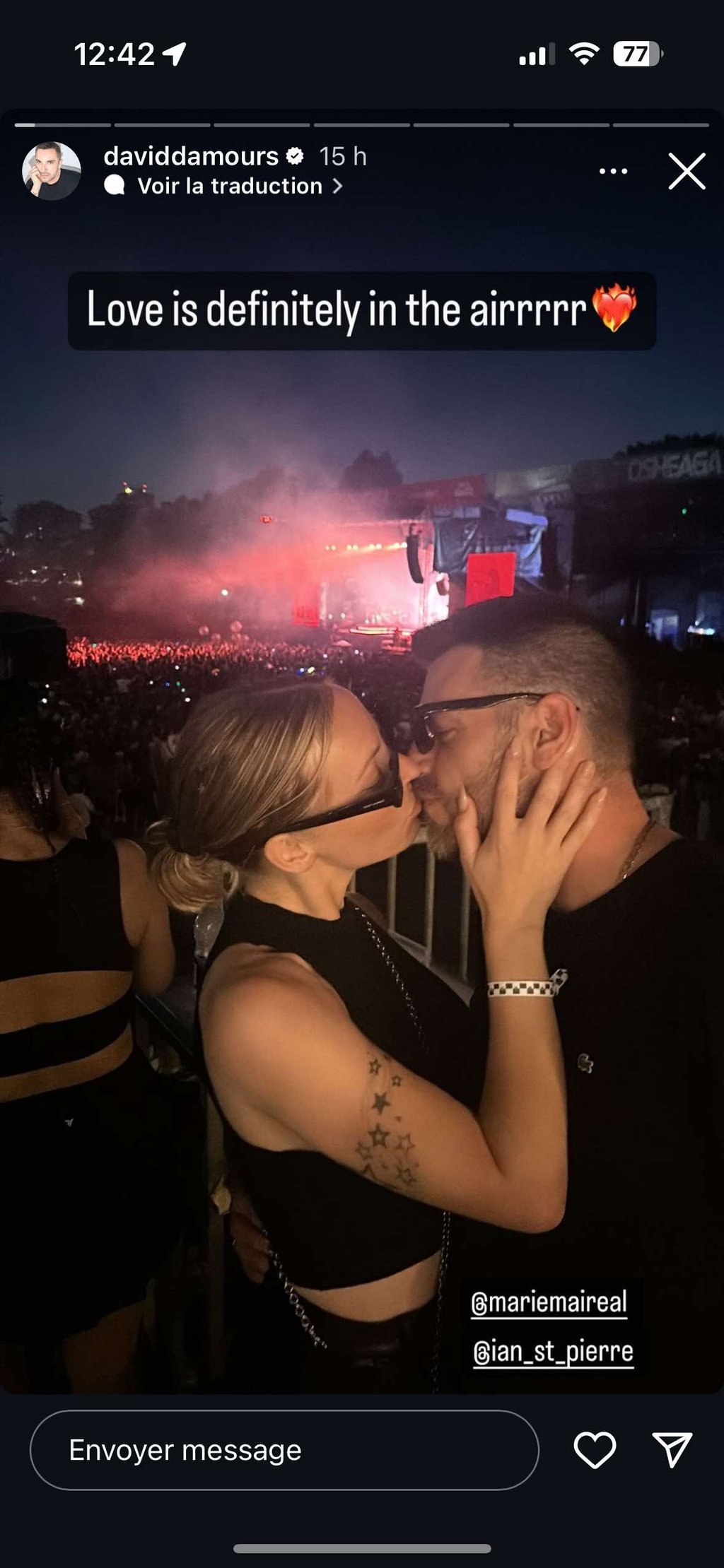 Marie-Mai publie une toute première photo avec son nouvel amoureux et il y a de l'amour dans l'air